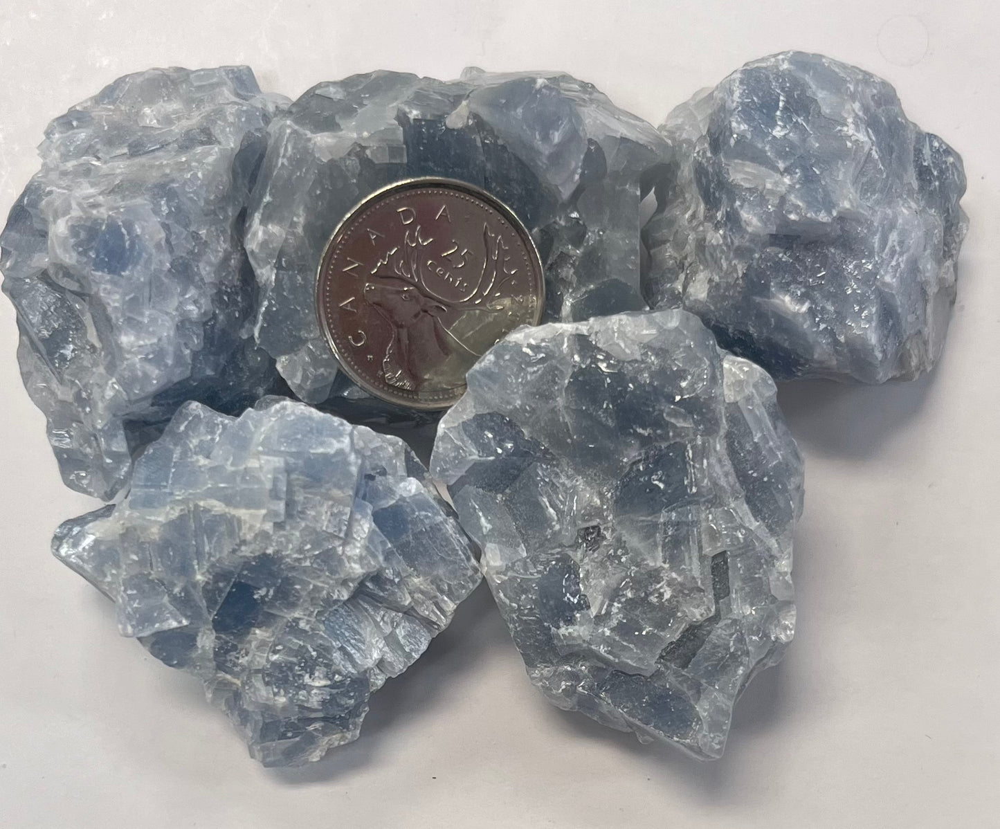 Rough Blue Calcite