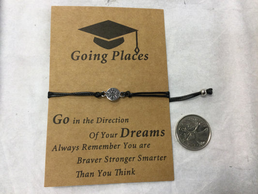 Graduation Bracelet Compass