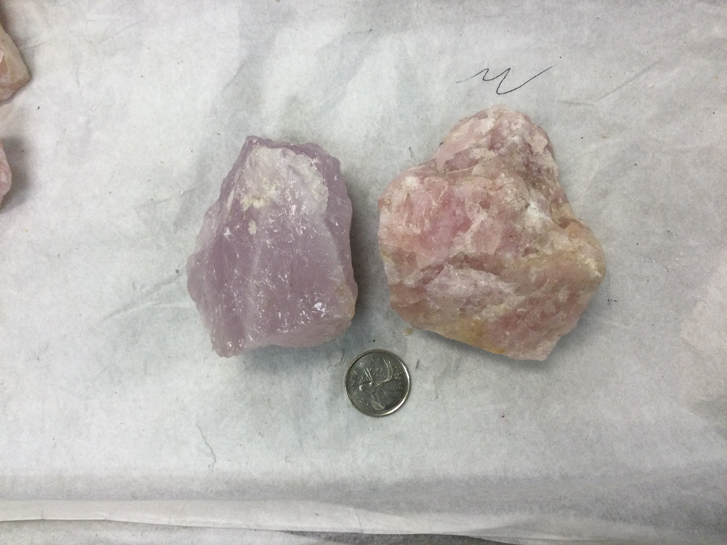 Large Rough Namibia Rose Quartz