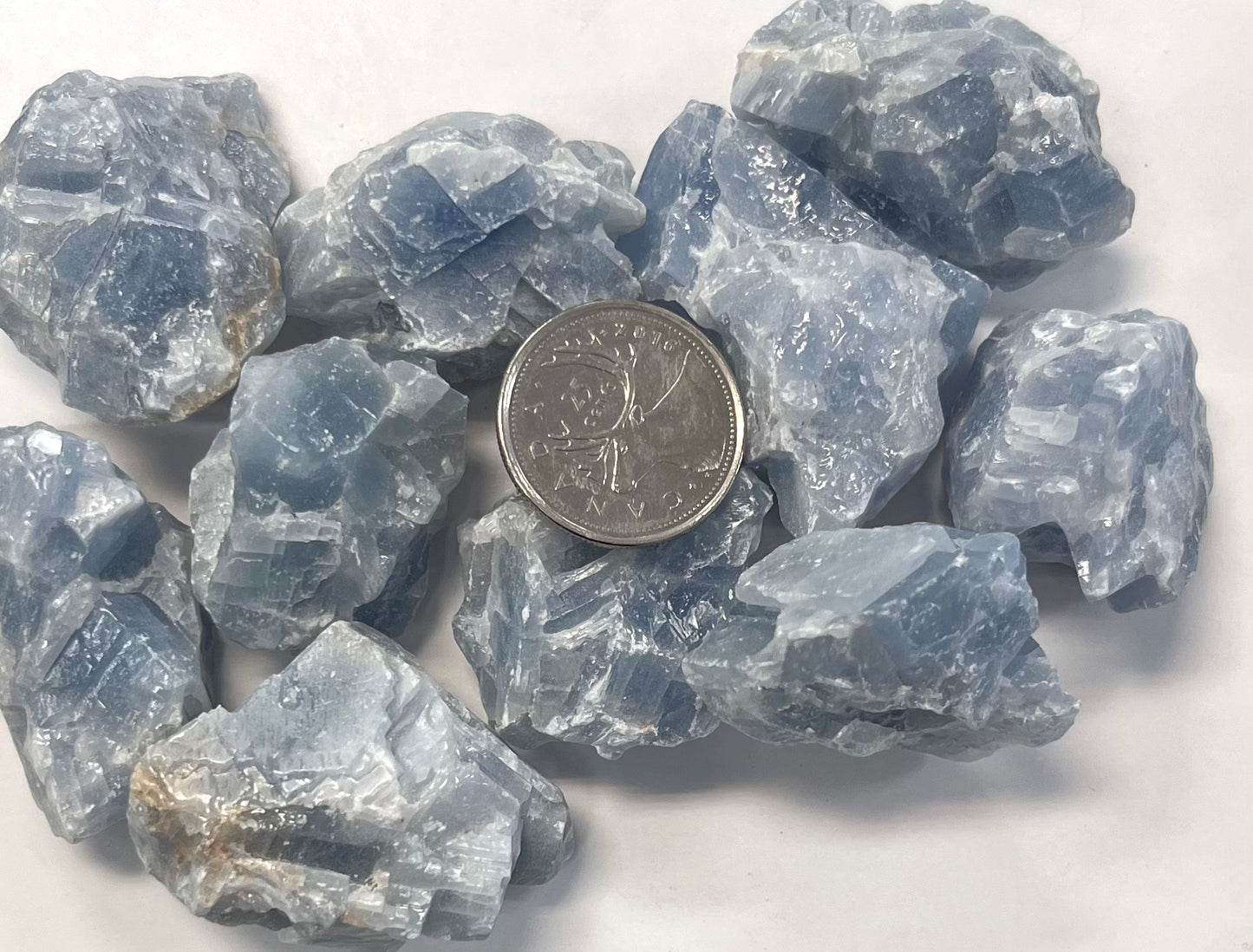 Rough Blue Calcite