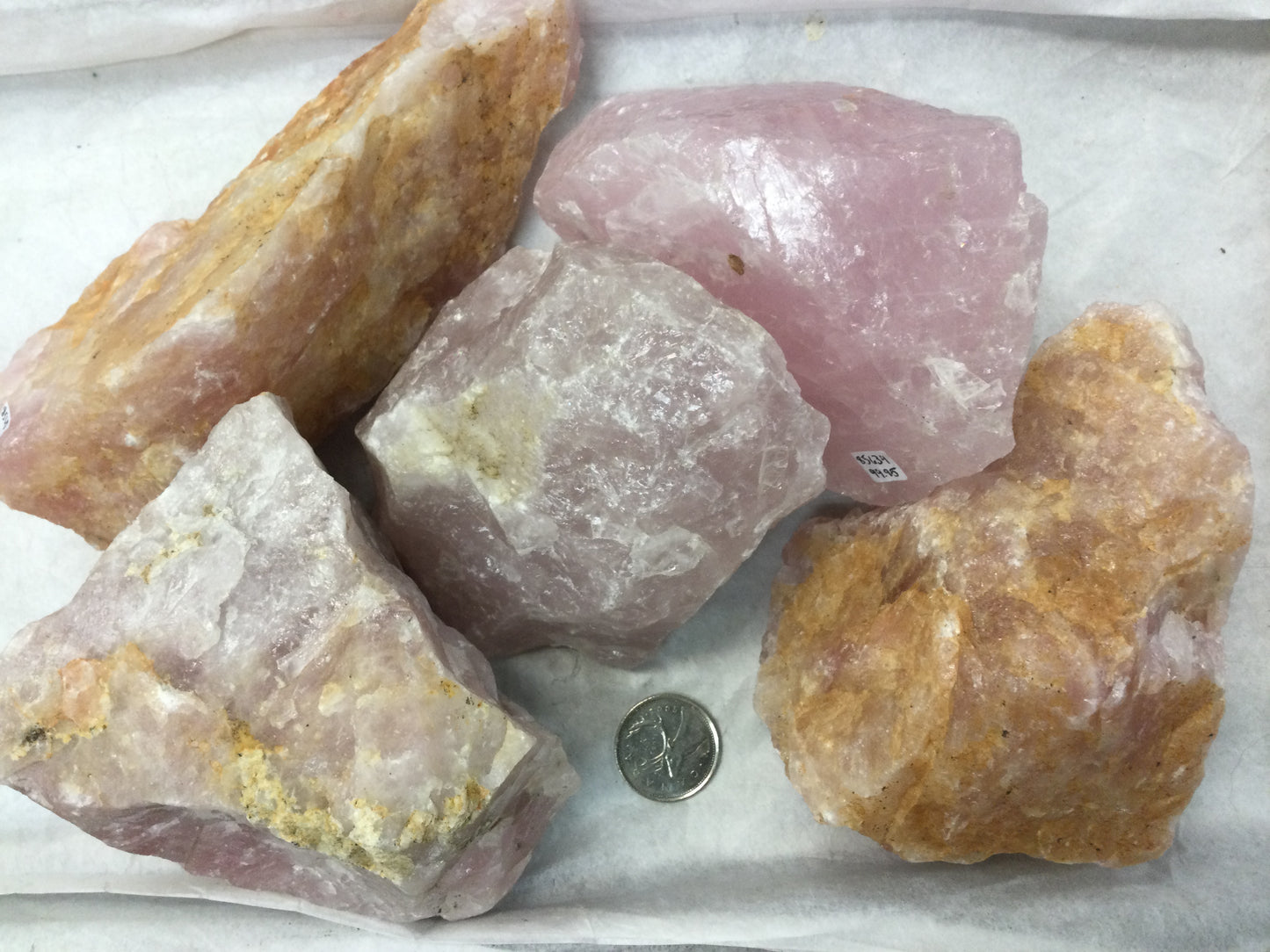 Large Rough Namibia Rose Quartz