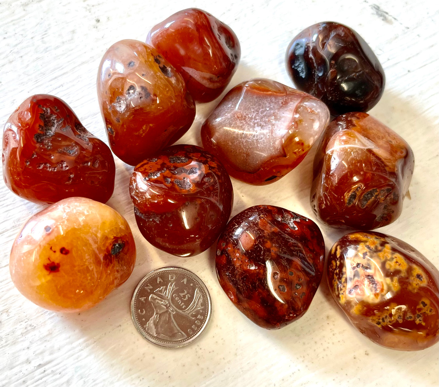 Tumbled Carnelian