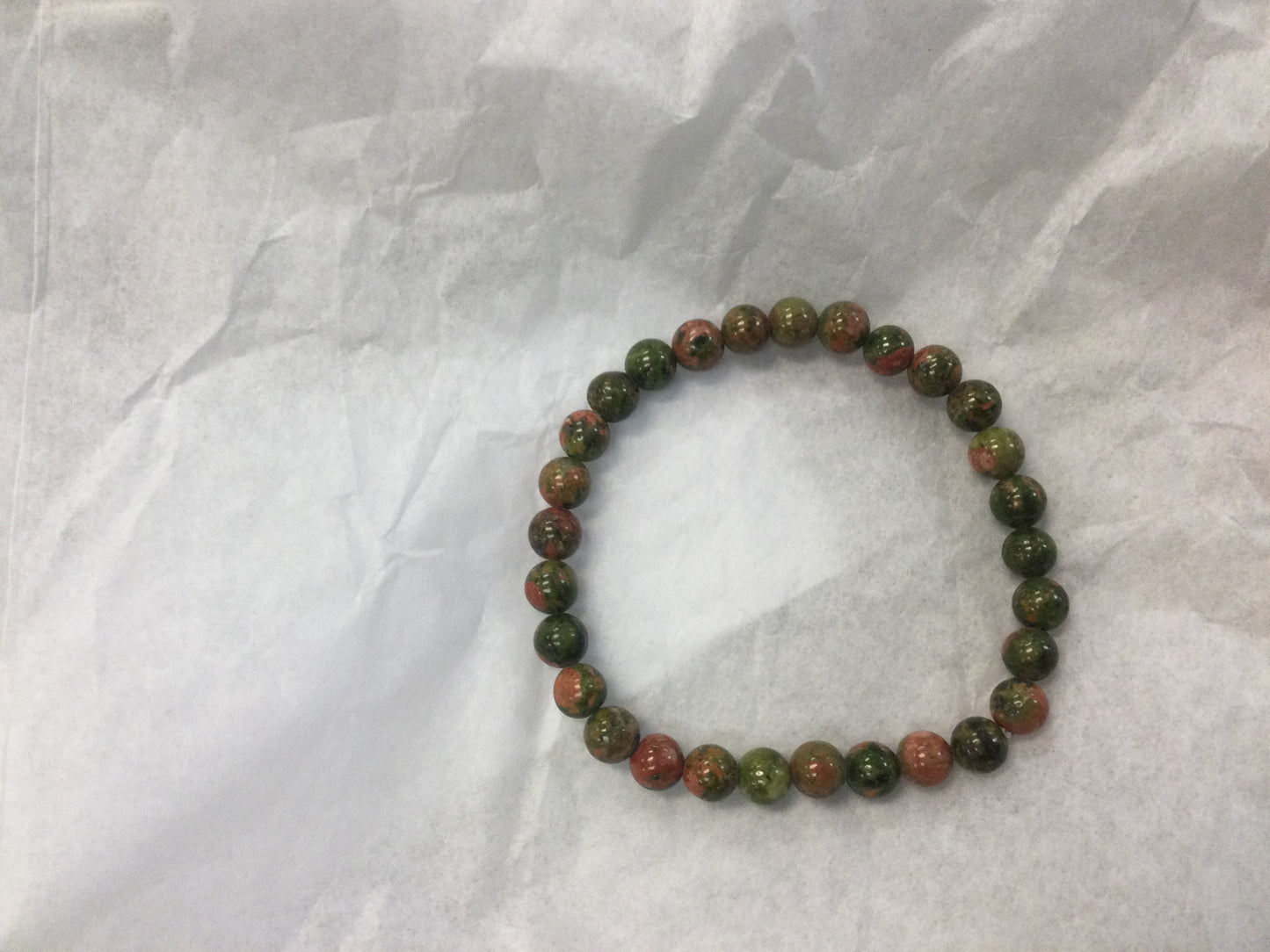 Unakite Bracelet 8mm