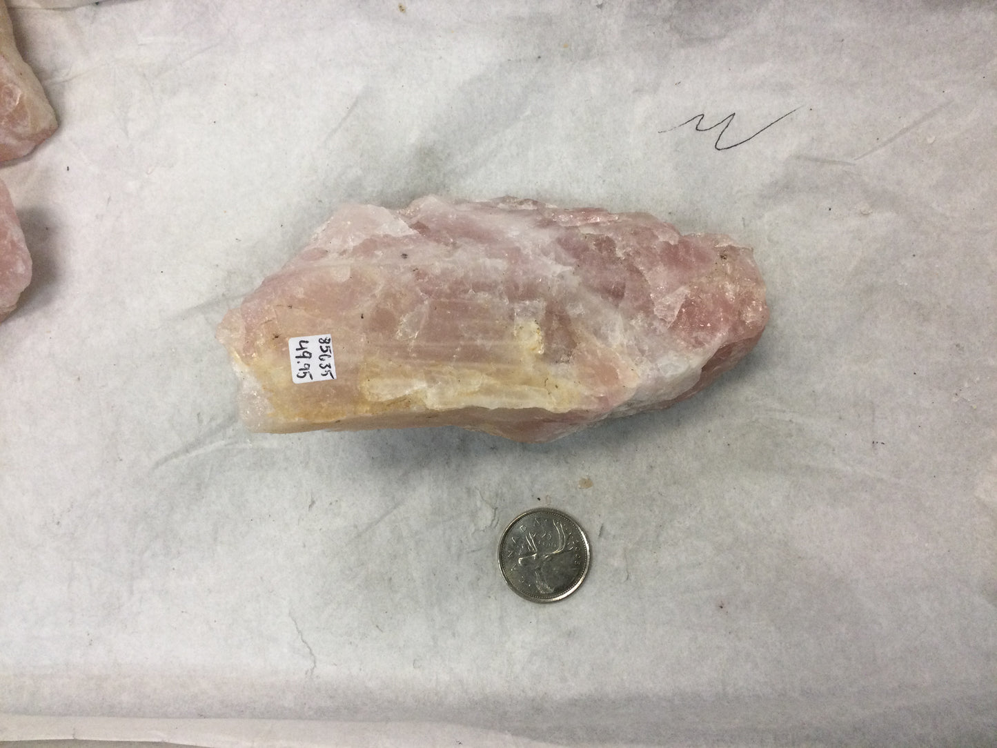 Large Rough Namibia Rose Quartz