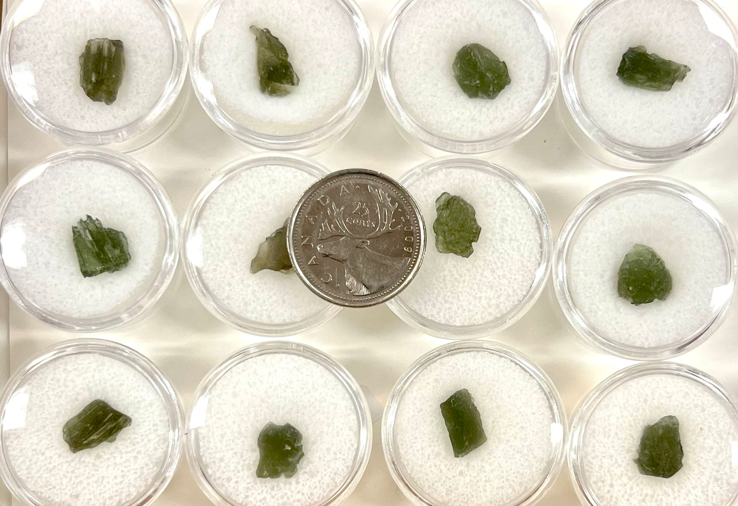 Small Rough Moldavite (Specimen Pieces)