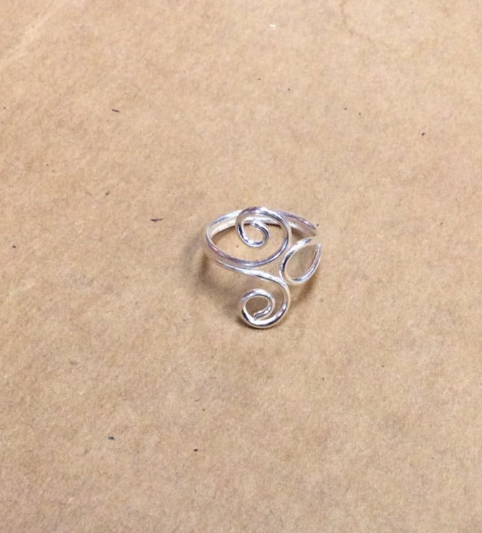 Silver Toe Ring