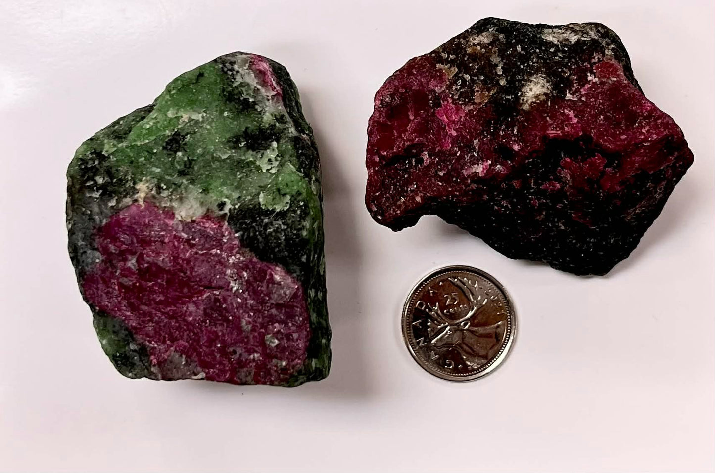 Large Rough Ruby In Zoisite <165g