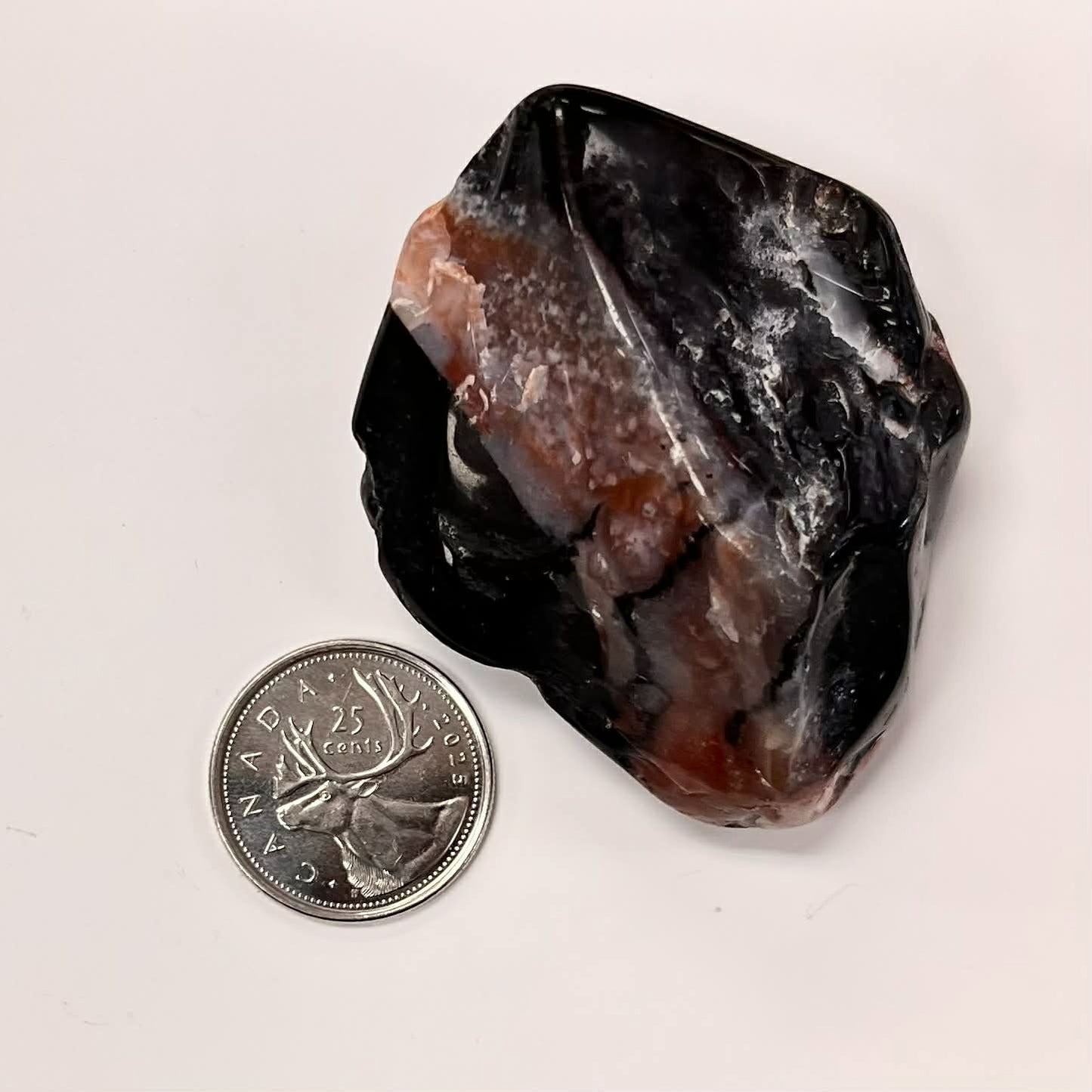 Zebra Agate Semi-Tumbled