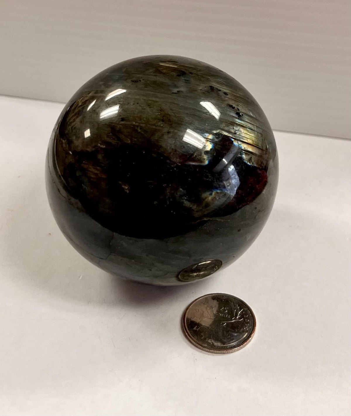3" Labradorite Sphere 650g