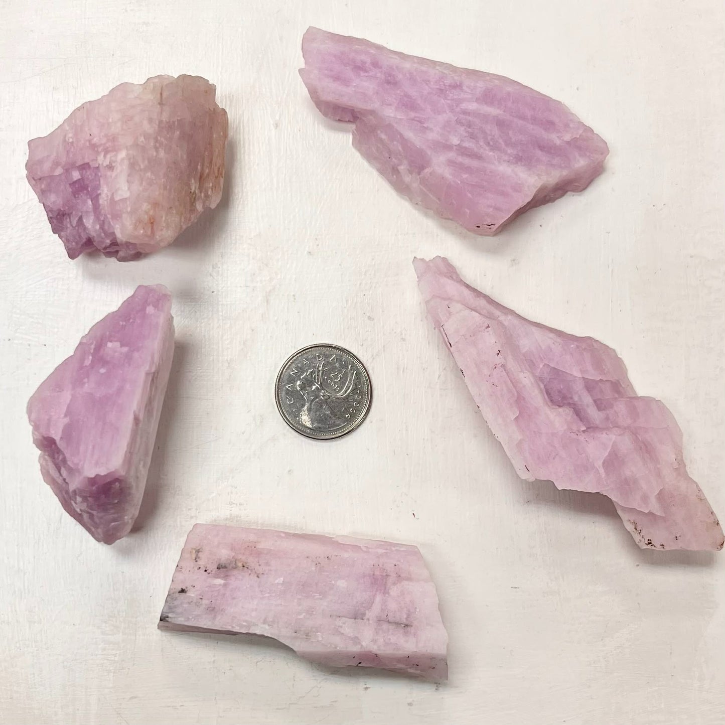 Rough Pink Kunzite - Large