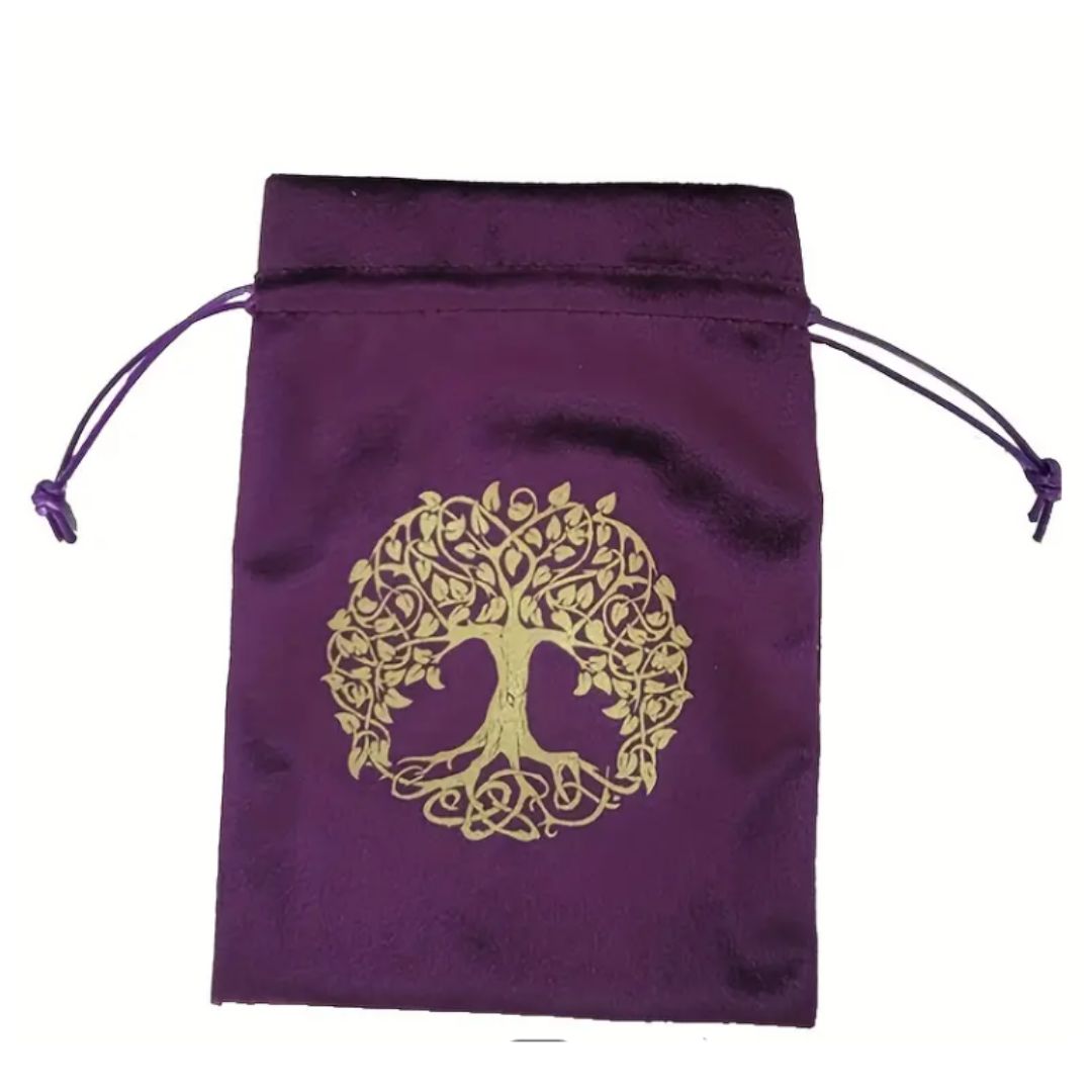 Purple Velvet Tarot Storage Bag