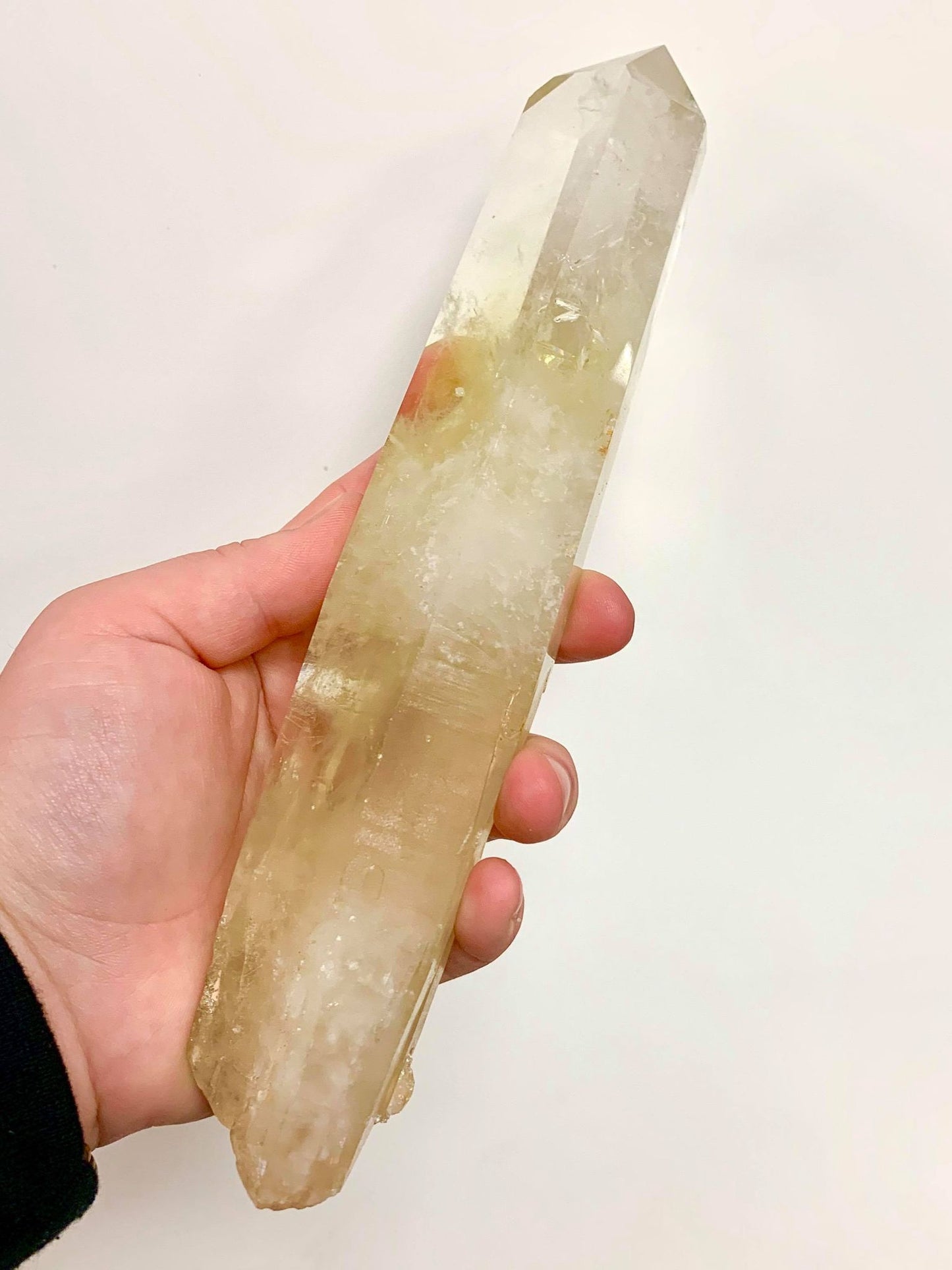 Large Natural Citrine Point