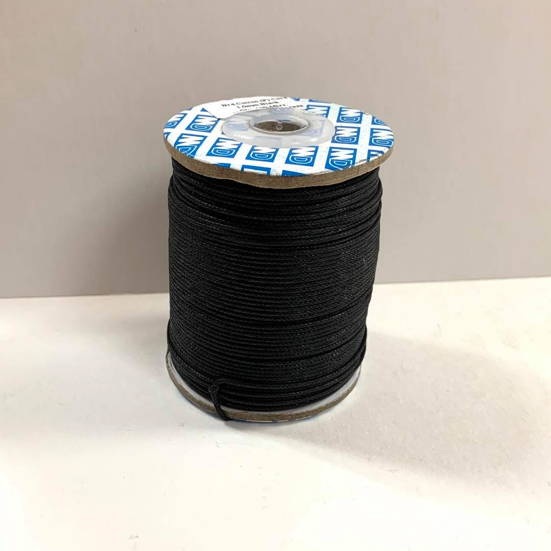 Cotton Black Cord 1 Metre