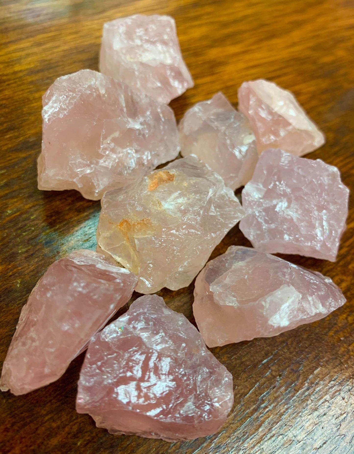 Rough Rose Quartz Small
