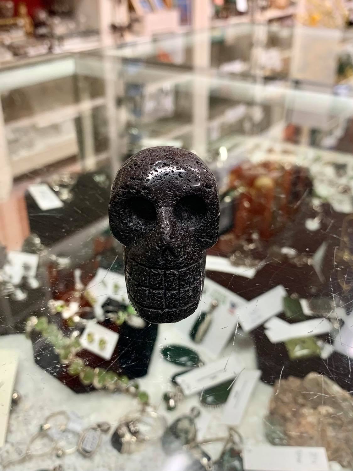 Lava stone Skull