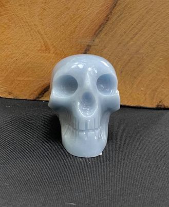 Angelite Skull