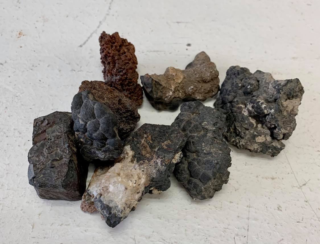 Rough Psilomelane Merlinite