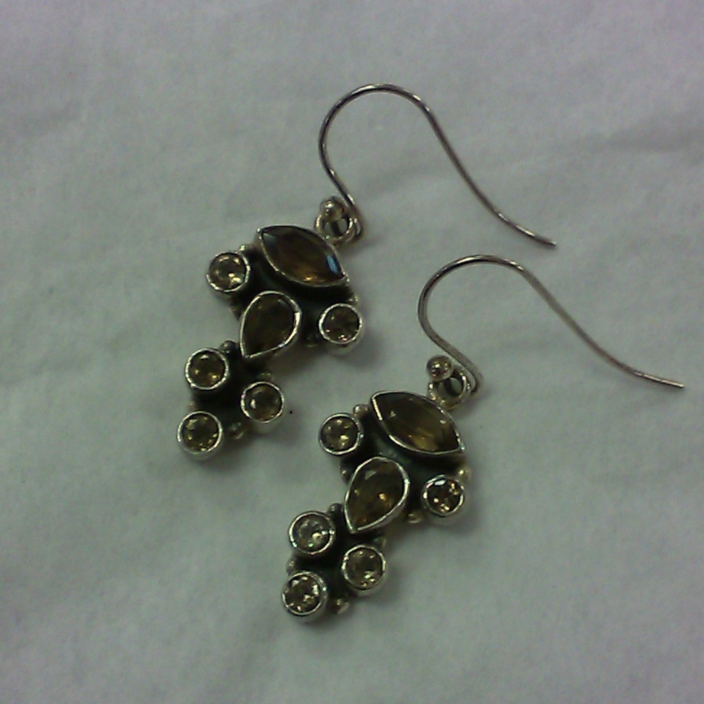 Smokey Quartz Hanging Earring