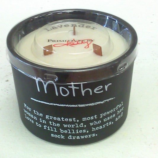 Soy candle, Mother saying, 20 hr burn time