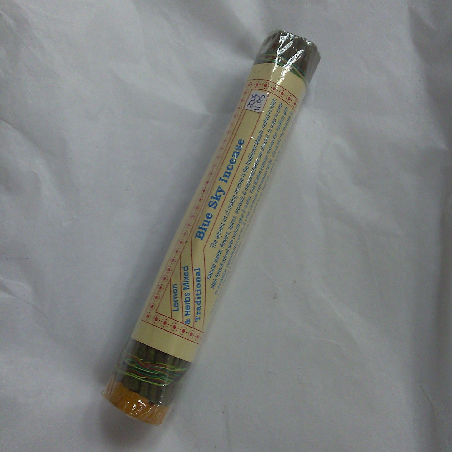 Blue Sky Incense (Producer Himalayan Herbs Centre)