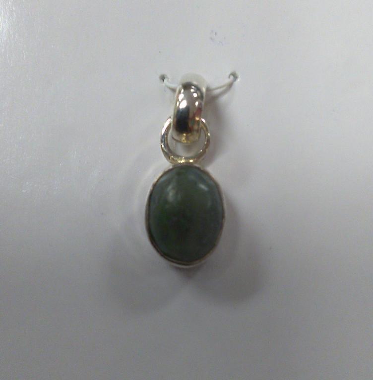 Jade Pendant - Oval