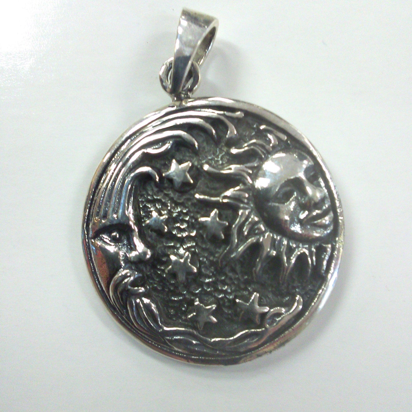 Moon, Sun and Stars Pendant