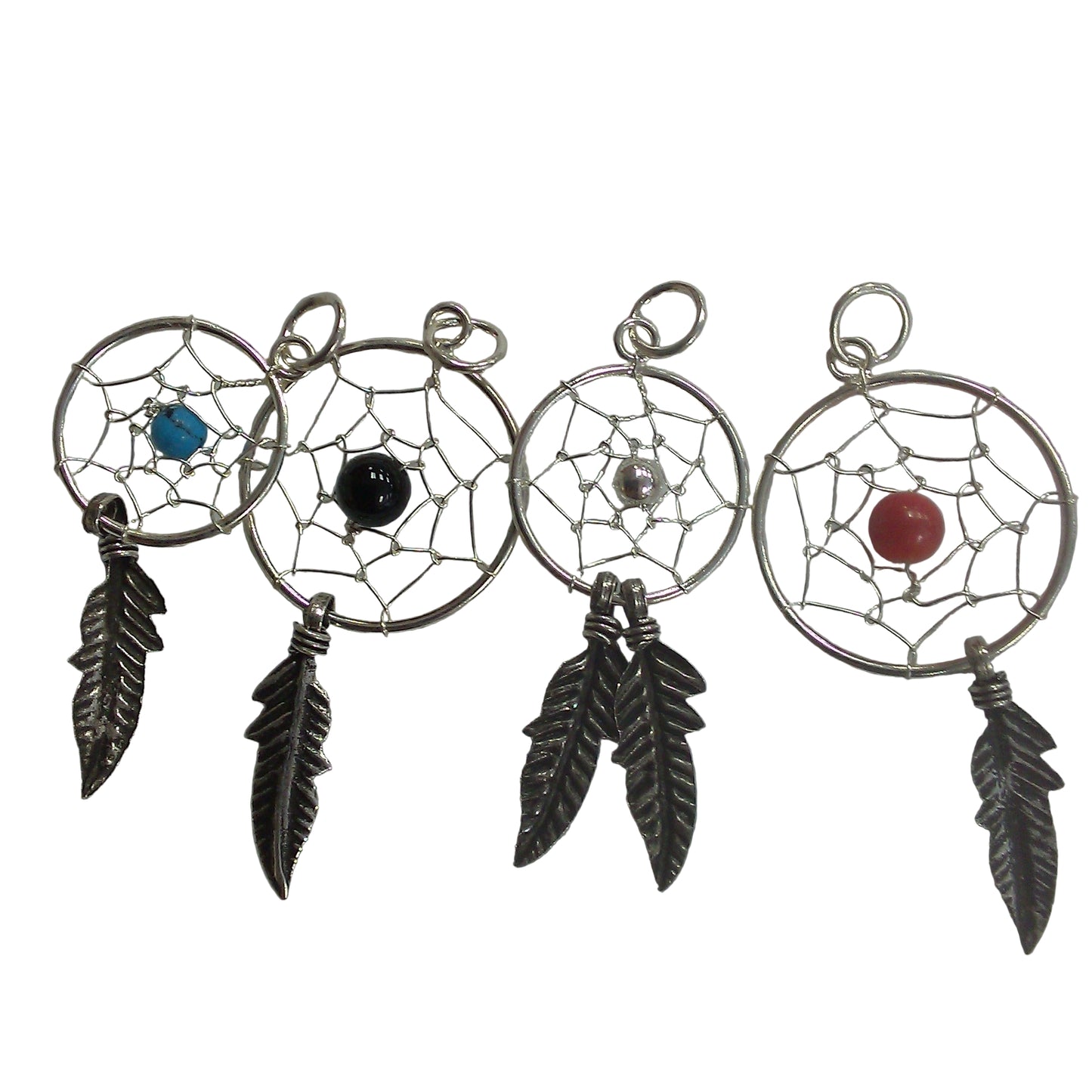 Dreamcatcher Pendant - Various Crystals