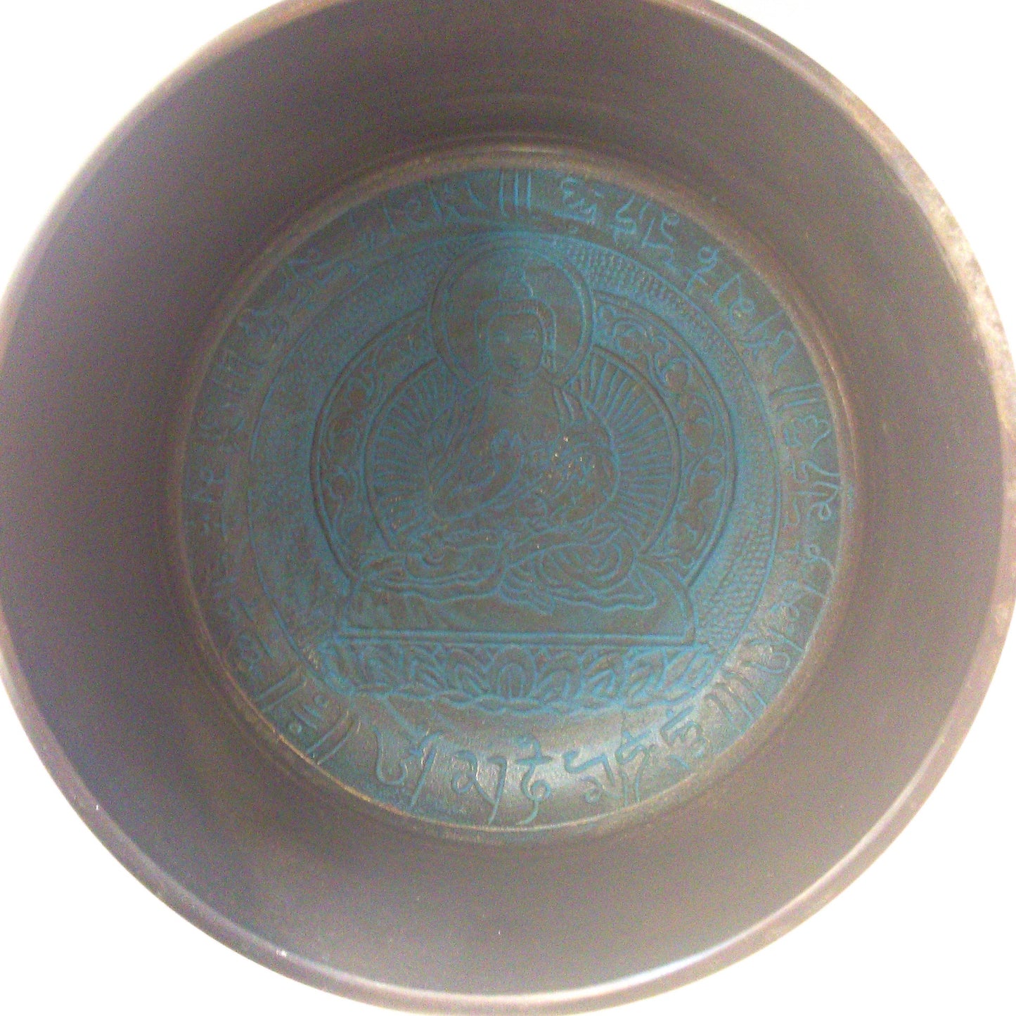 Colourful Buddha Singing Bowl