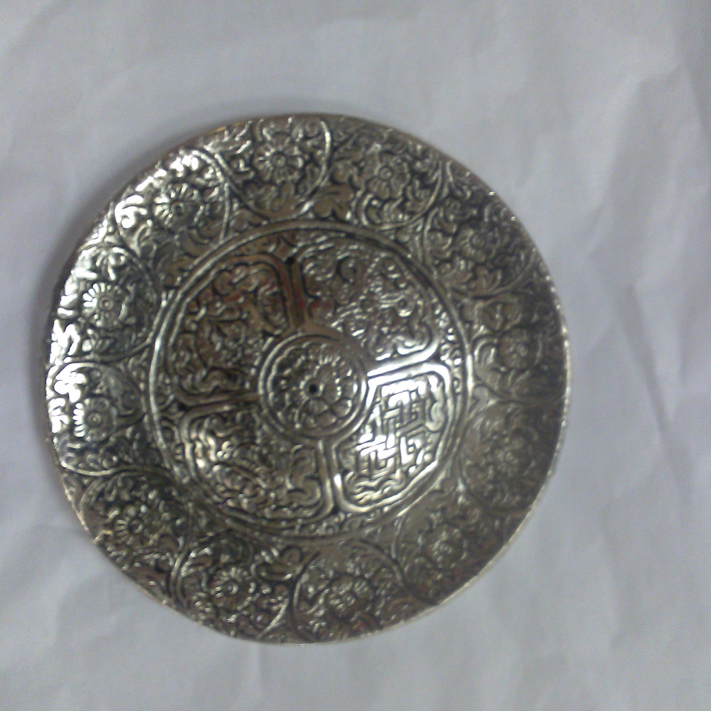 Incense holder round large