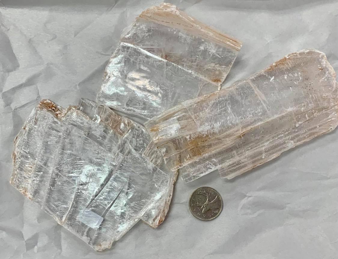 Natural Selenite Gypsum Slabs