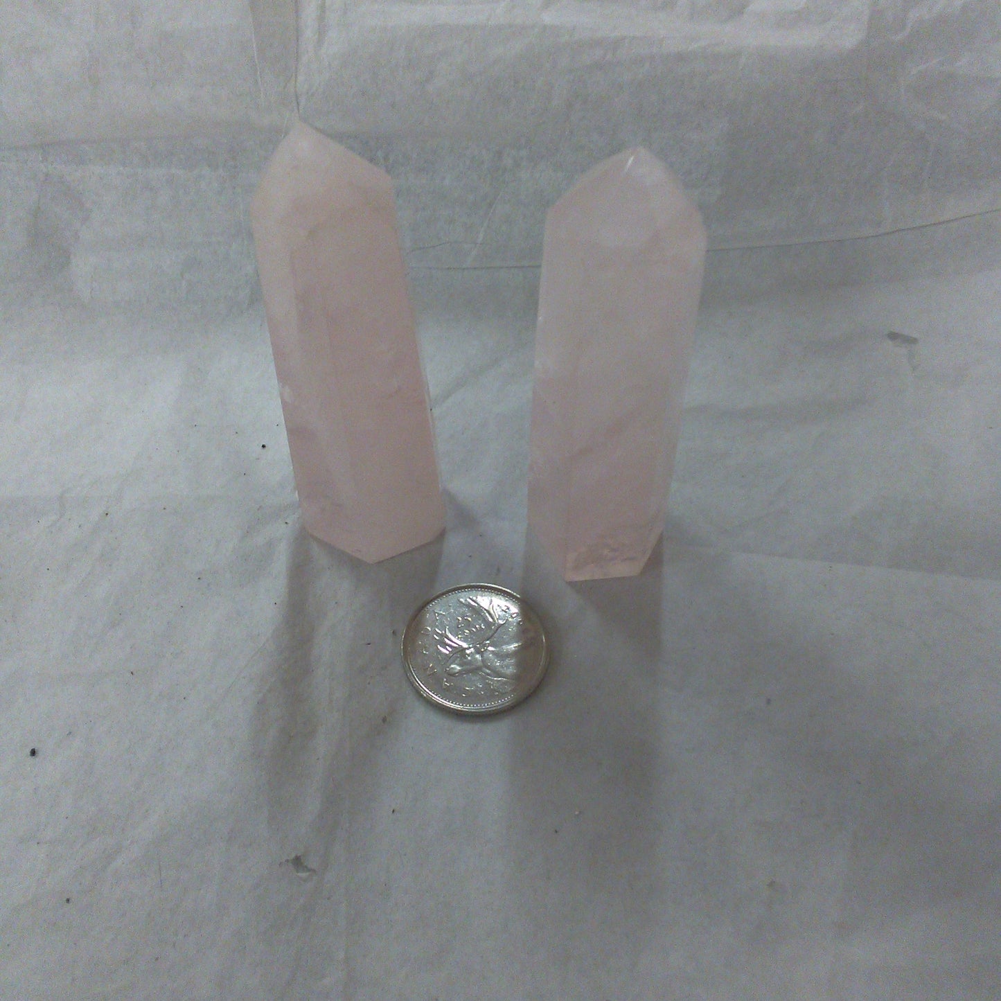 Light Rose Quartz Point