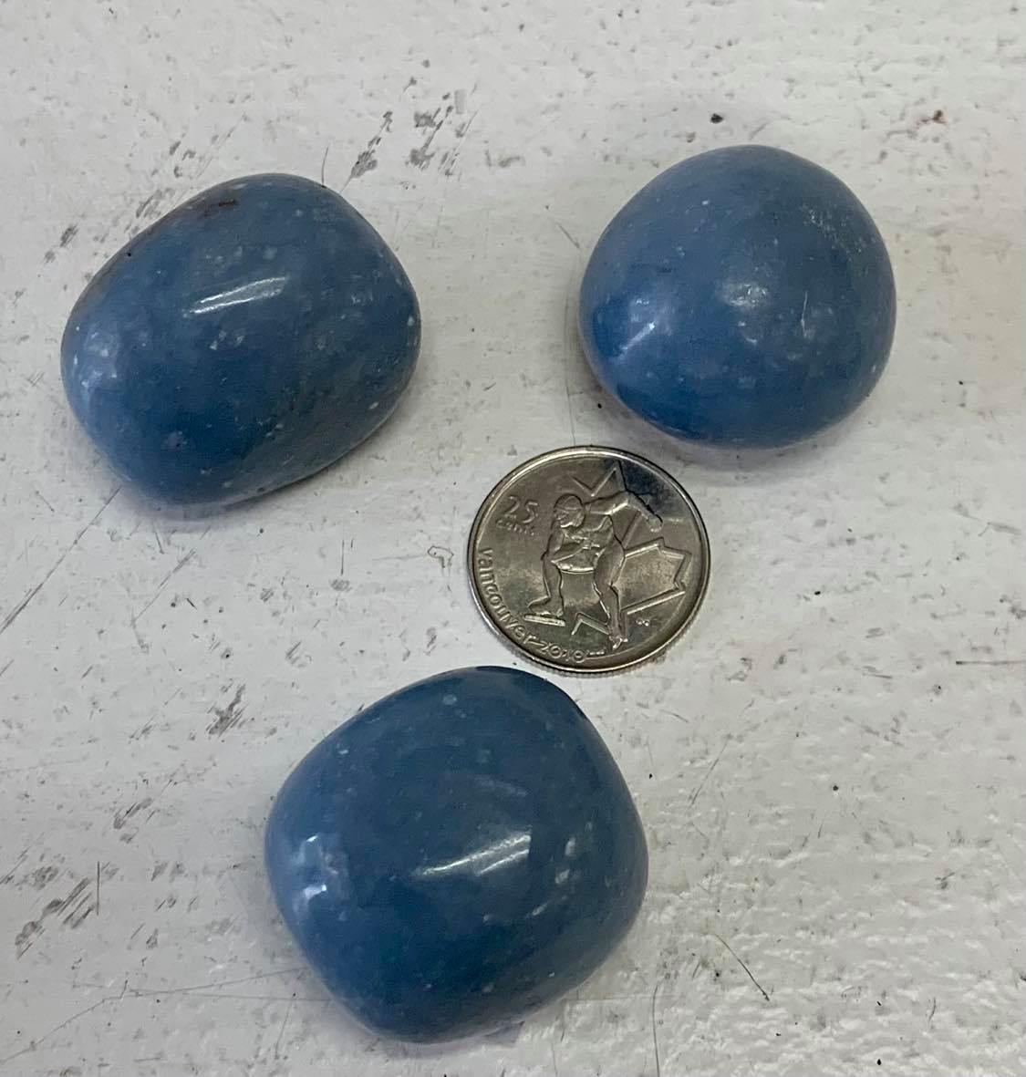 Tumbled Angelite Md.