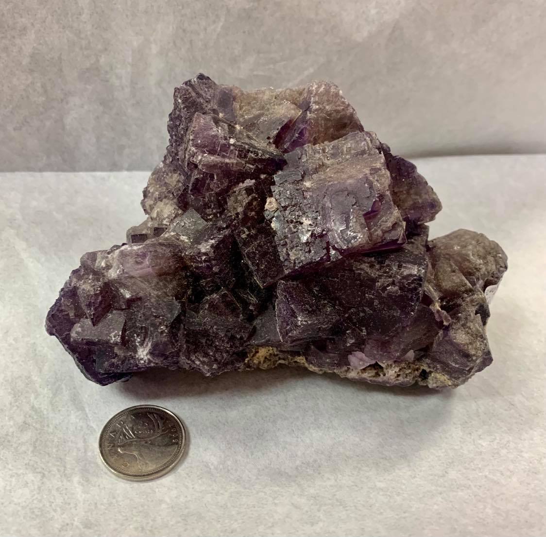 Rough Fluorite 823g (Muzquiz, Mexico)