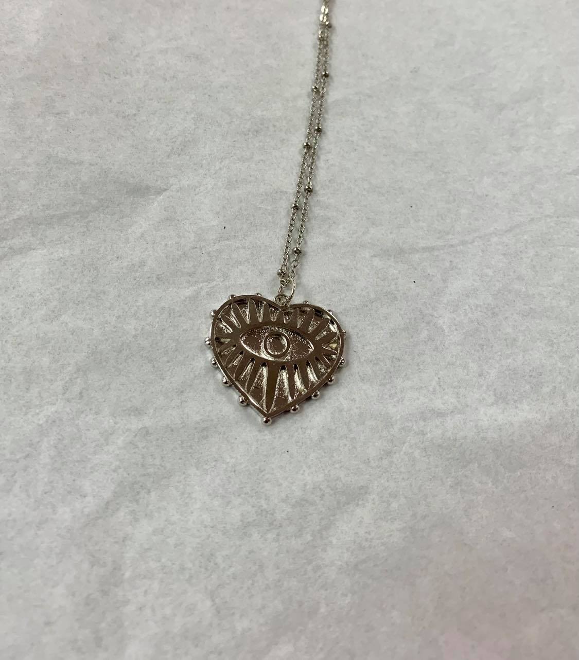Handcrafted Heart Centered Necklace