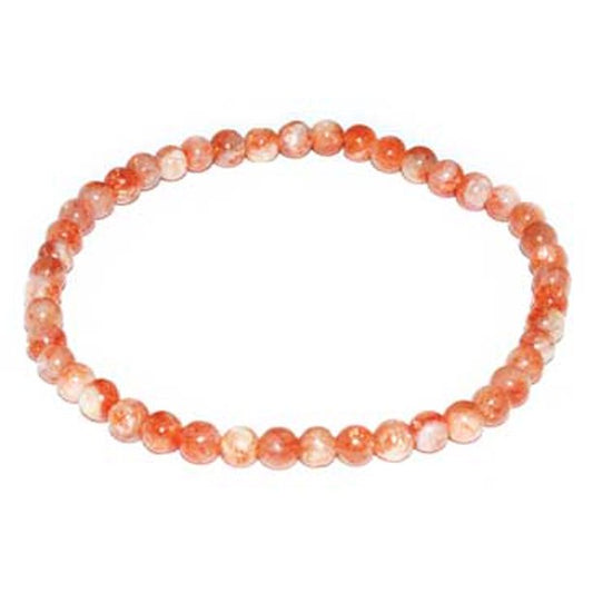 Sunstone bracelet 4mm