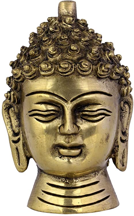 Brass Buddha Head