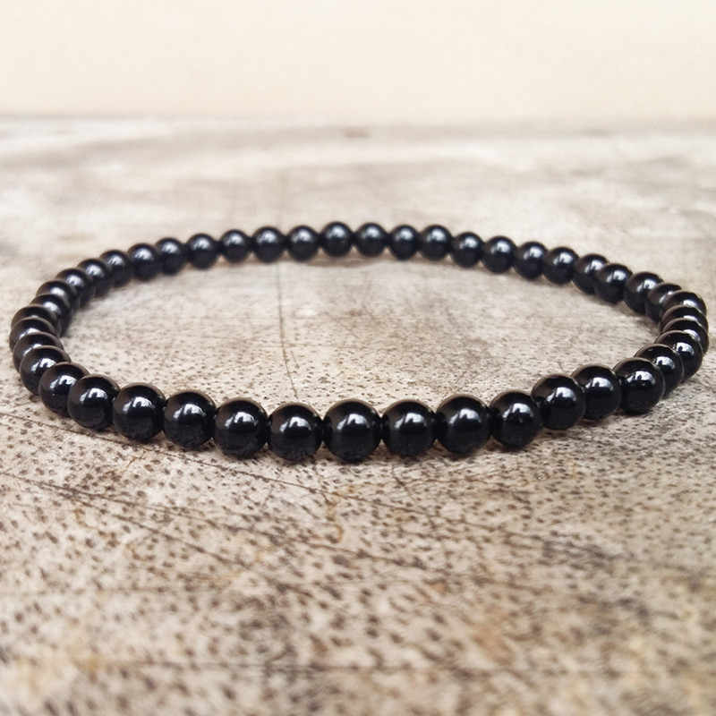 Black Onyx Bracelet 4mm