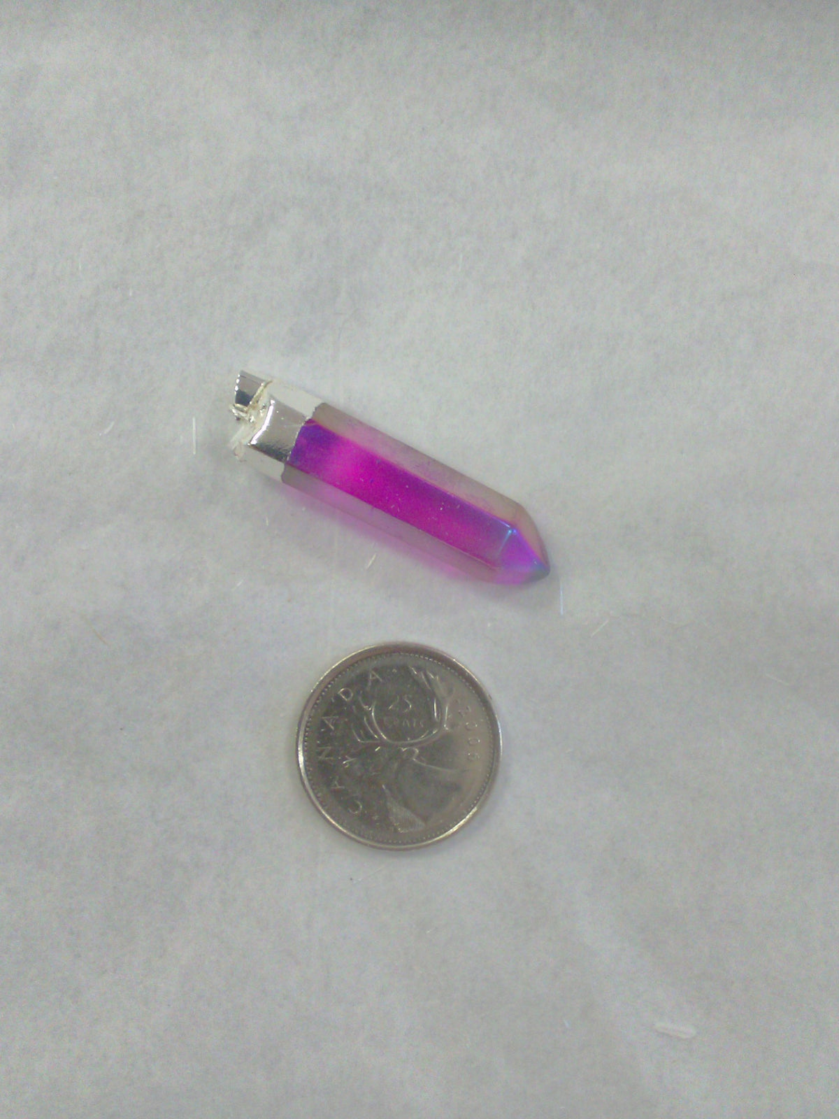 Aura Quartz Point Pendant
