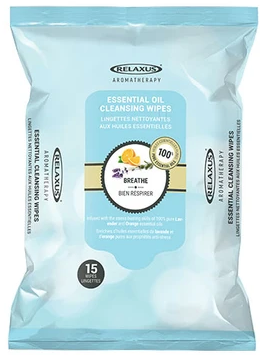 Breathe Essential Oils Cleansing Wipes