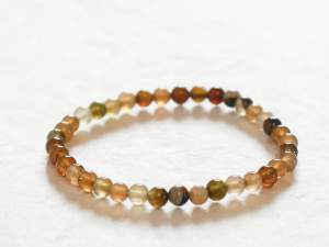 Carnelian, 4mm Bracelet
