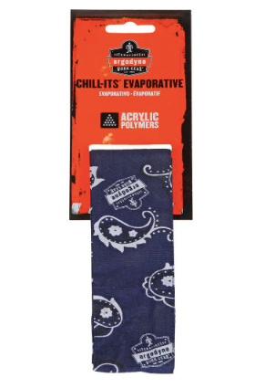 Cooling Bandana, Western Blue