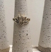 Wild Abandon - Lotus Ring - Gold Plated