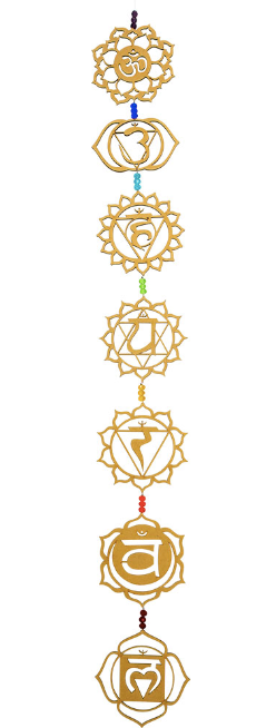 Wood Wall Hanging String, Om Symbols