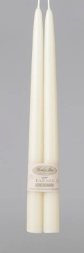 12" Beeswax Tapers