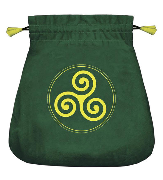 Triskel Celtic Velvet/ Silk Tarot Bag