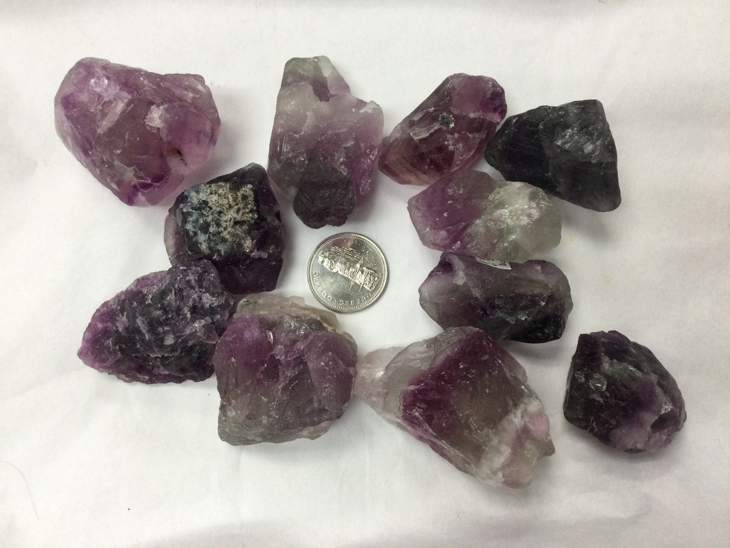 Rough Fluorite ~30g to ~70g