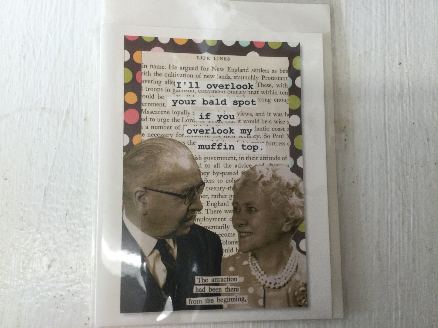 I’ll overlook your bald spot if