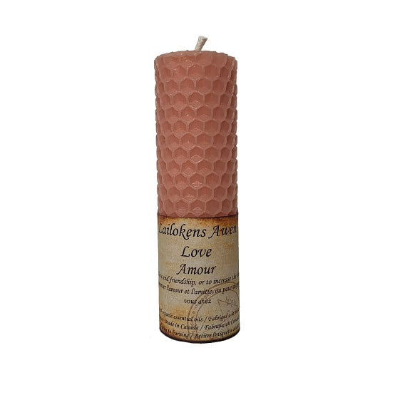 Lailokens Awen - Rolled Beeswax Spell Candles (Assorted)