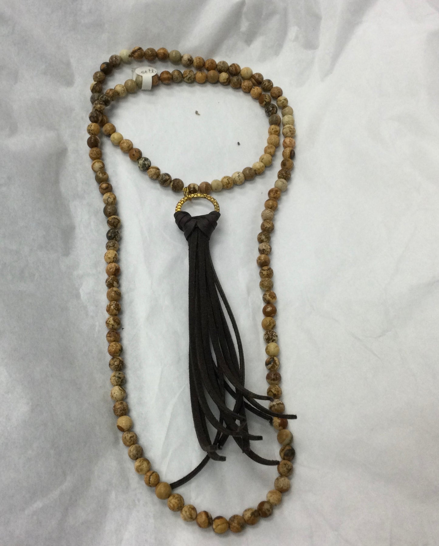 Desert Jasper Mala w/ Tassel