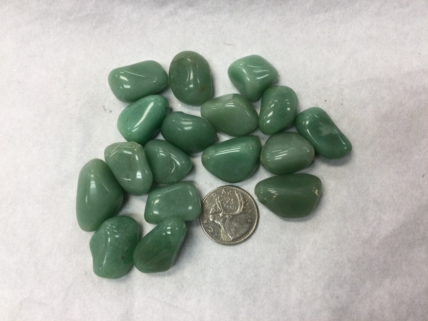 Tumbled Green Aventurine